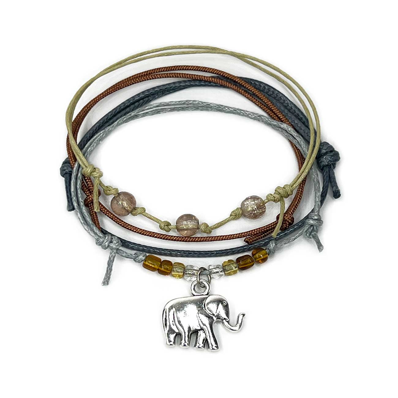 This Elephant Bracelet Set Is a Must-Have