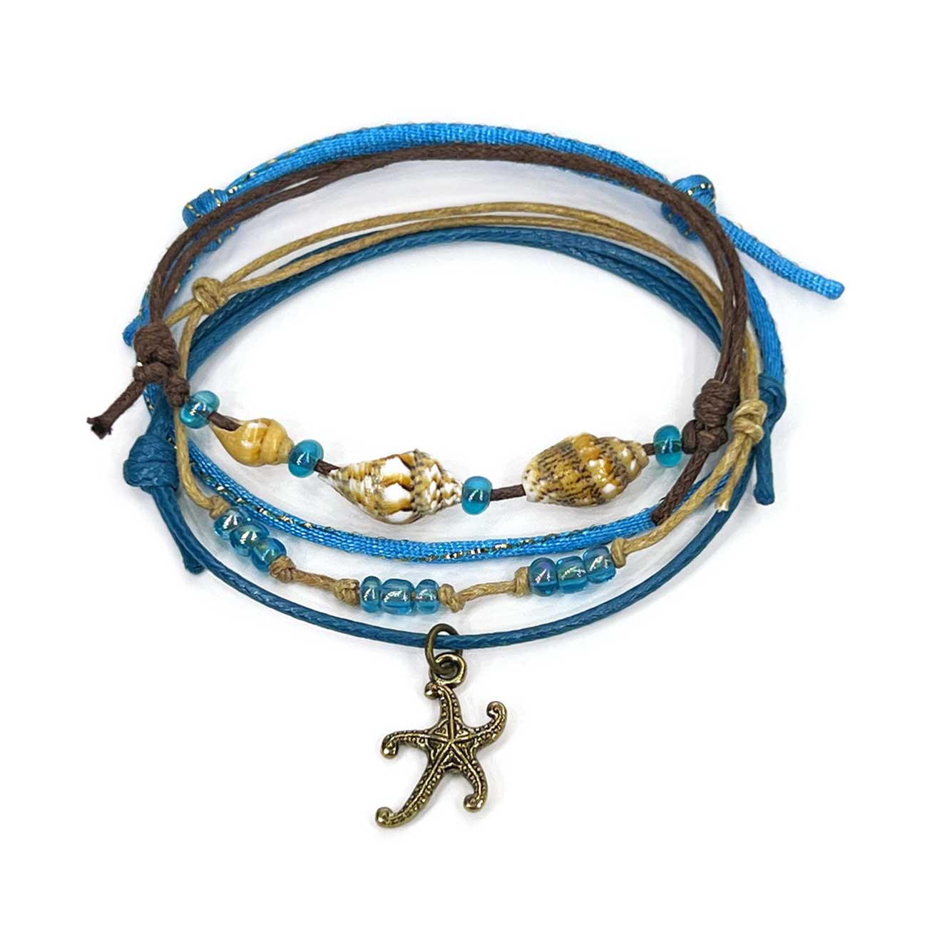 Embark on a Blue Ocean Quest with a Starfish Bracelet!