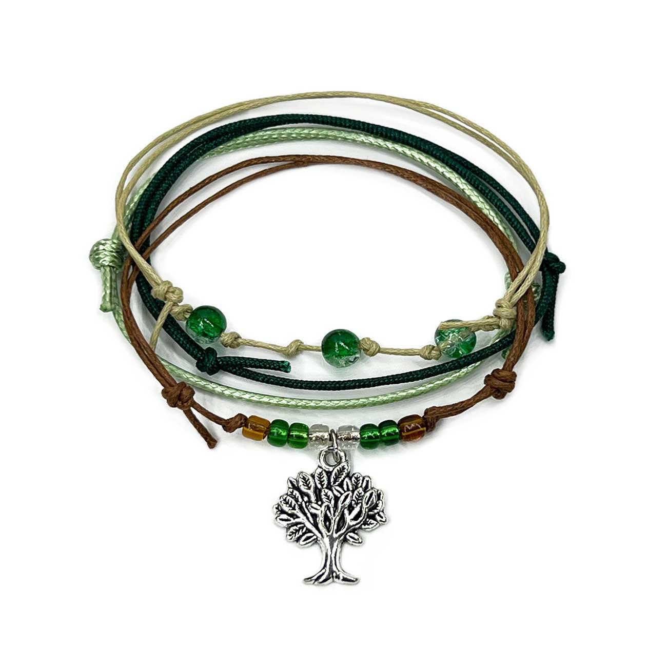 Tree Bracelet with Nature-Inspired Charm – Stack Your Roots