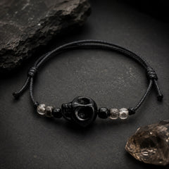 Skull Bracelet • Black — gallery-13