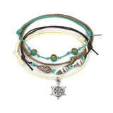 Boat Helm Shell Charm Bracelet Pack