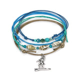 Surfer Girl Shell Charm Bracelet Pack
