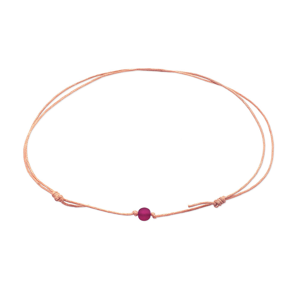 Sea Glass Choker - Cantaloupe | O Yeah Gifts!