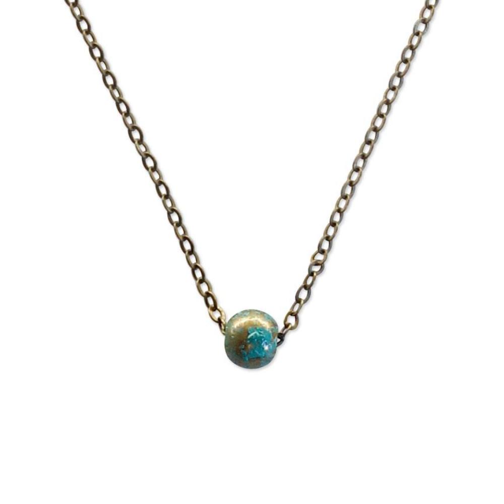 Beach bead necklace – ocean-inspired beaded jewelry for beach lovers and boho style.