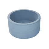 Blue Cement Stone Plant Pot