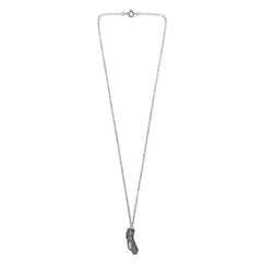 California Charm Necklace on silver chain â state pendant jewelry for layering and showcasing California pride.