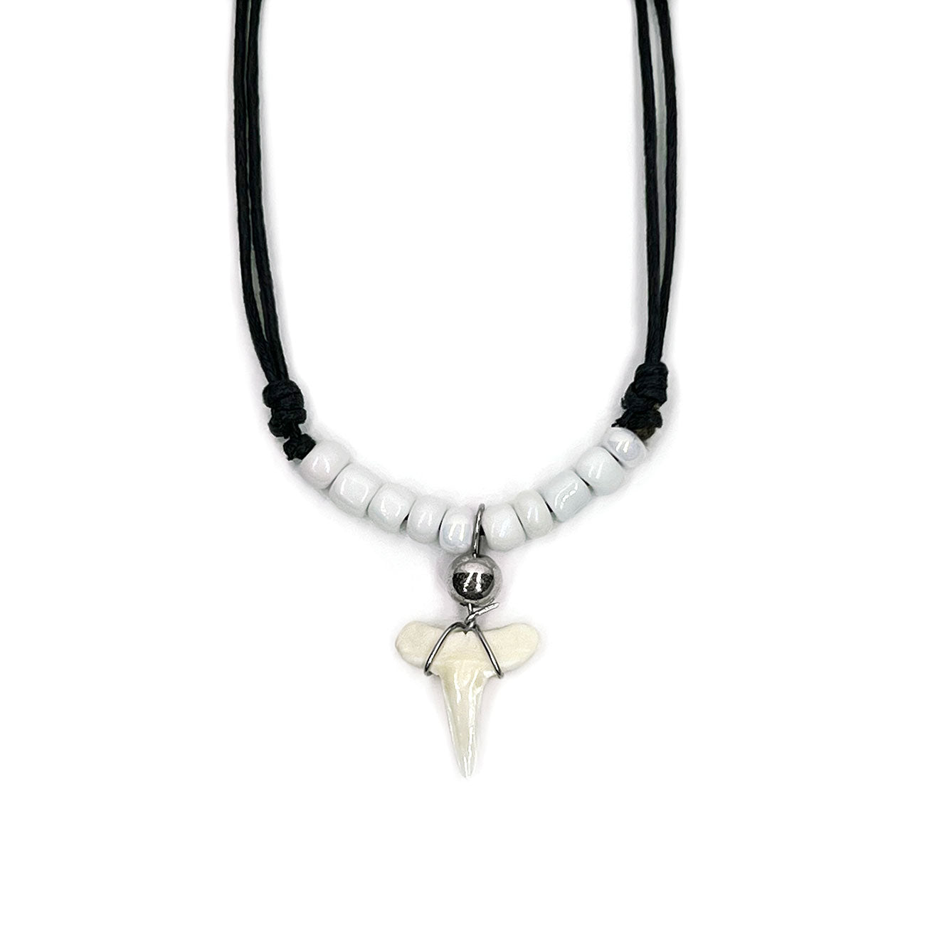 Fresh holiday accessories with white shark tooth charm
