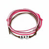 Pink 67 Bracelet Pack featuring pink, white and brown adjustable string bracelets with white number beads reading 67, 6-7 meme bracelet, six seven slang jewelry, what does 6-7 mean, 6-7 meme origin, 67 trend jewelry, gen alpha 6-7 bracelet, six seven funny gift, viral 6-7 trend accessory, buy 6-7 bracelet online, meme friendship jewelry, 67 jewelry by O Yeah Gifts Pink 67 Bracelet accessory with white 67 beads, a waterproof 6-7 meme bracelet, what does 67 mean bracelet