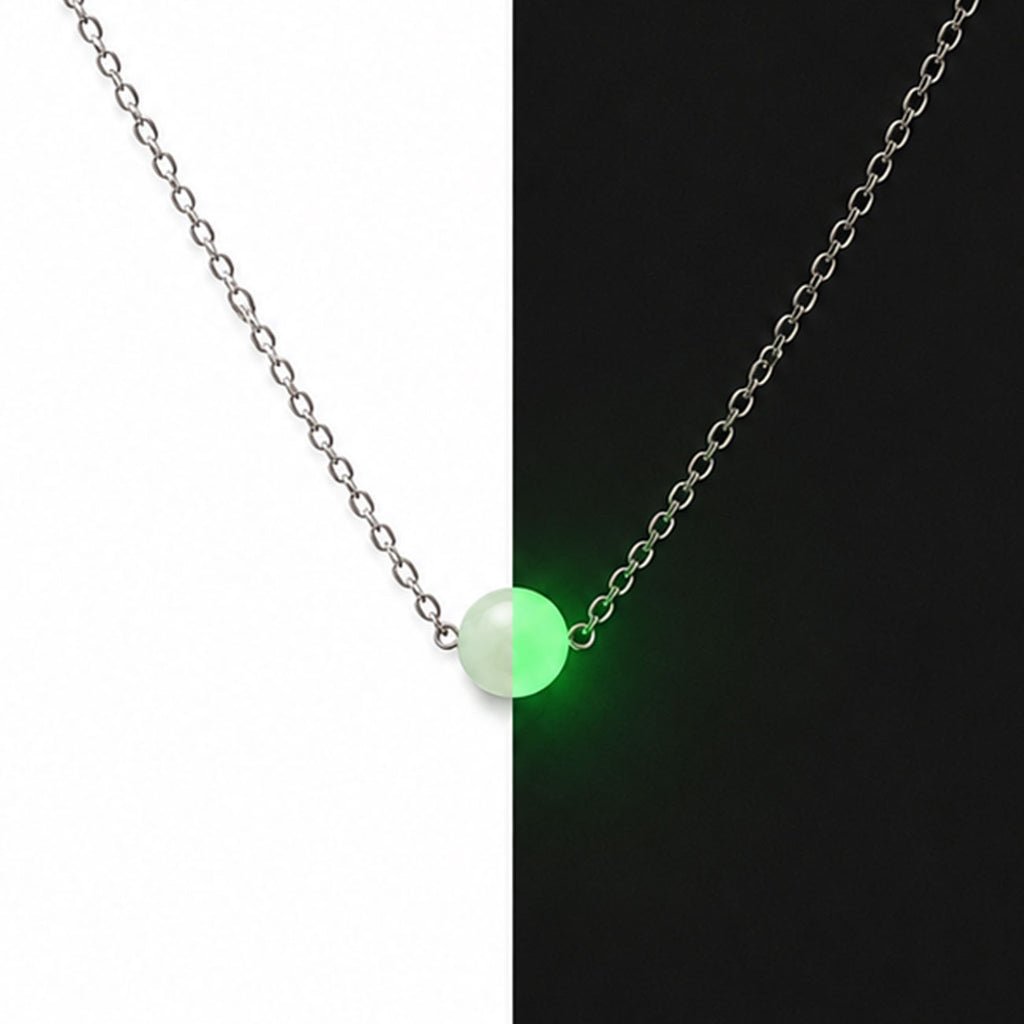Glow In The Dark Bead Necklace — hero