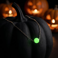 Glow In The Dark Bead Necklace — lifestyle