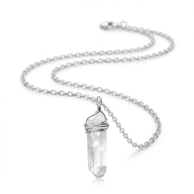 Clear Crystal Necklace