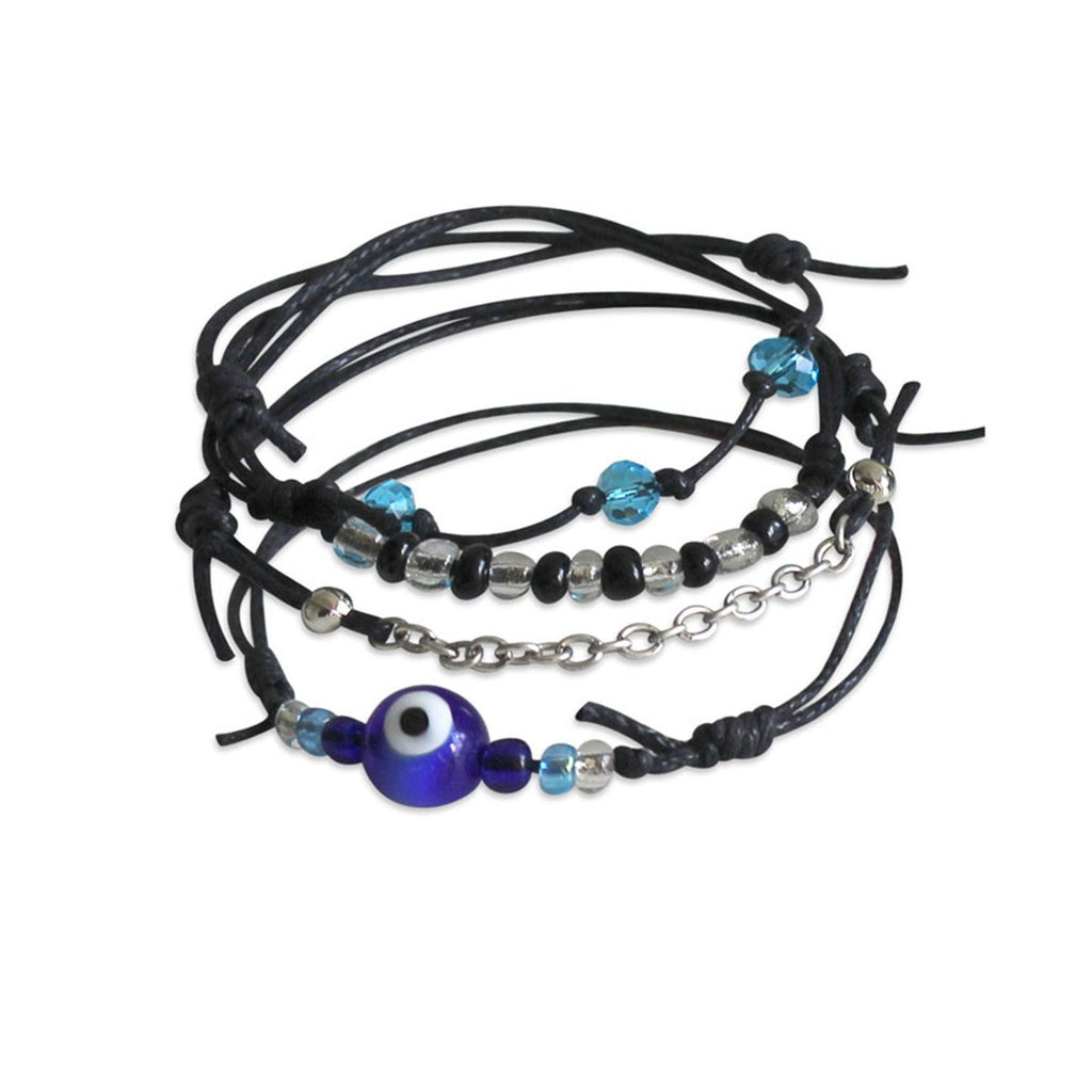 Evil Eye Bracelet Style Pack • Black