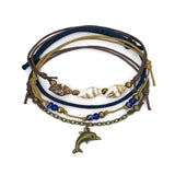 Dolphin Bracelet - Bronze