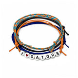 I Heart Gators Bracelet Stack • Game Day