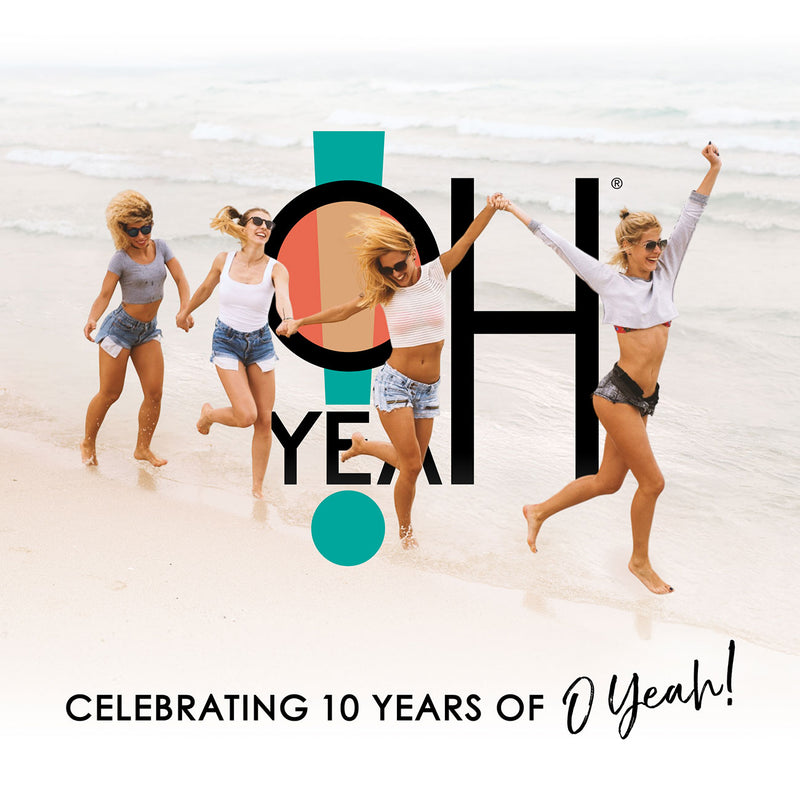 Celebrating 10 Years of O Yeah Gifts! Jewelry Brand that features beach bracelets, anklets and necklaces.