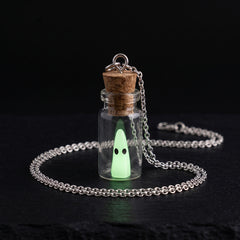 Glow in the Dark Ghost Bottle Necklace — gallery-11