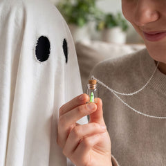 Glow in the Dark Ghost Bottle Necklace — gallery-16