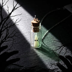 Glow in the Dark Ghost Bottle Necklace — gallery-7