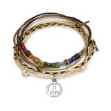 Peace Bracelet - Rainbow