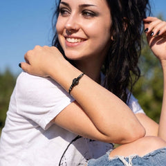 Skull Bracelet • Black — gallery-11