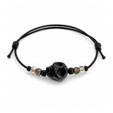 Skull Bracelet • Black