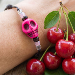 Skull Bracelet • Pink — gallery-6