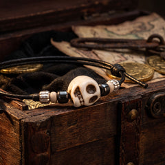 Skull Bracelet • Pirate — alternate product angle