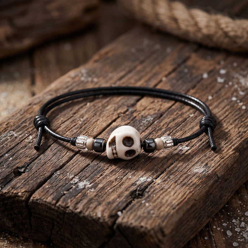 Skull Bracelet • Pirate — styled product photo
