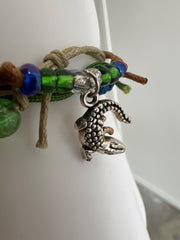 Alligator Bracelet Style Pack — close-up detail of the charm and materials