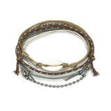 Beige Cowrie Shell Bracelet Pack
