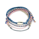 Blue Cowrie Shell Bracelet Pack