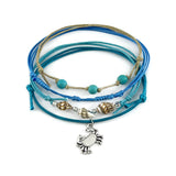 Crab Shell Charm Bracelet Pack