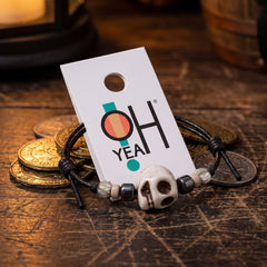 Skull Bracelet • Pirate — skull pirate jewelry