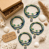 Octopus charm bracelet gift flatlay, a meaningful ocean-themed gift