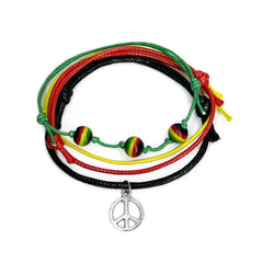 Island Vibe Peace Bracelet Style Pack — product photo on a clean background