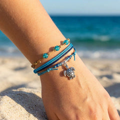 Sea Turtle Bracelet Style Pack • Blue