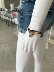 Orange Butterfly Bracelet Style Pack — charm bracelet