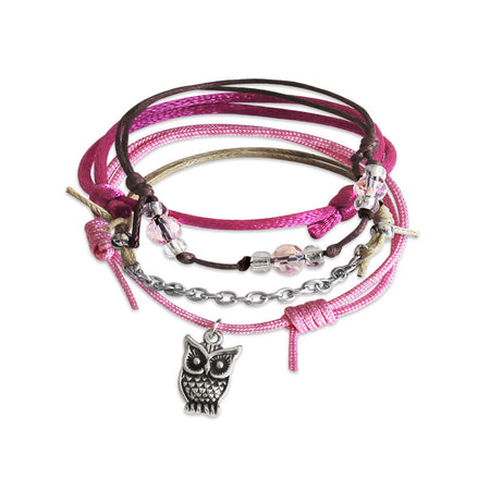 Cheap Charm Bracelet for Women Girls Cute Bow Lotus Owl Life Tree Starfish  Cross Infinite Love Luxury Jewelry Gift Wholesale F7 - AliExpress