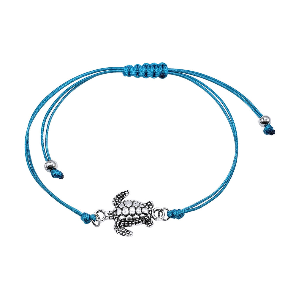 Sea Turtle Bracelet - Aqua Blue | O Yeah Gifts!