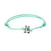 O Yeah Gifts Frog Charm Bracelet – Green cord bracelet with a cute frog charm, perfect for adding a playful touch and nature-inspired style to your look.