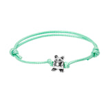 Frog Charm Bead Bracelet