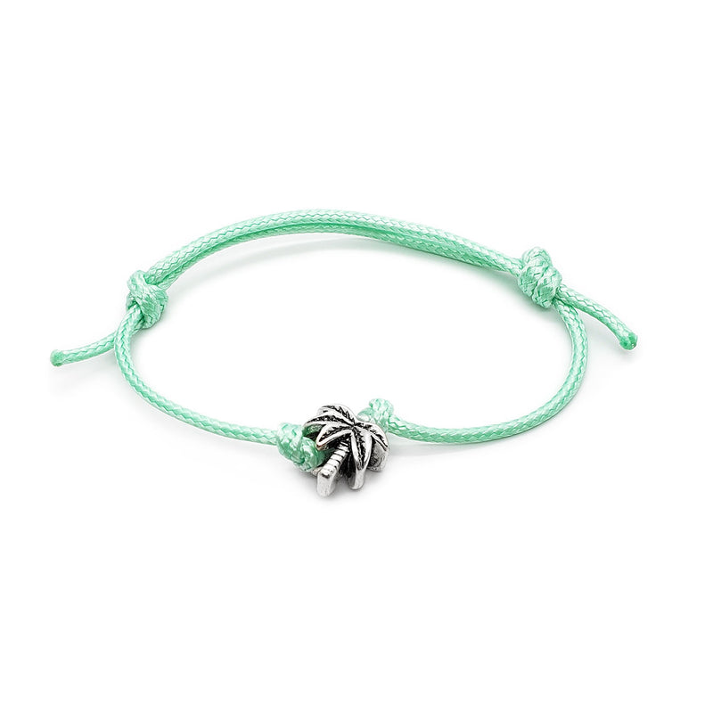 O Yeah Gifts Palm Tree Charm Bracelet – A tropical bracelet featuring a palm tree charm and beachy cord design, perfect for adding island vibes to your style.