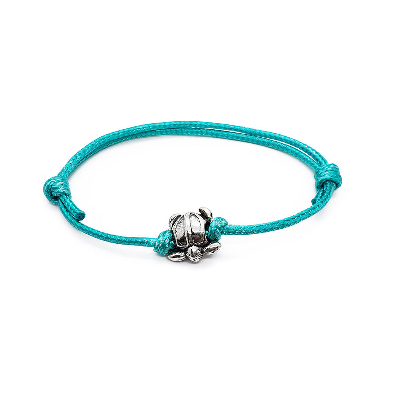 O Yeah Gifts Sea Turtle Charm Bracelet – A beachy bracelet with a sea turtle charm and ocean-inspired cord, perfect for adding coastal vibes and summer style.