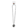 Sun & Moon Gemstone Necklace - Black Agate - O Yeah Gifts!