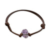 Amethyst stone bracelet with purple beads – provides spiritual protection and clarity.