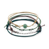 Aventurine gemstone bracelet – lucky green stone jewelry for stacking, good vibes, and boho-chic style.