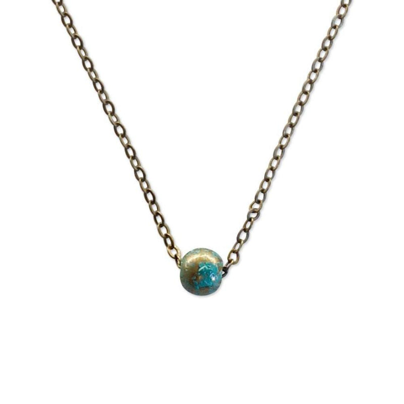 Beach bead necklace – ocean-inspired beaded jewelry for beach lovers and boho style.