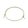 Beige String Bracelet – adjustable, boho beach jewelry for summer and festivals