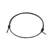 Black String Anklet – adjustable boho beach jewelry anklets for summer vibes and festivals