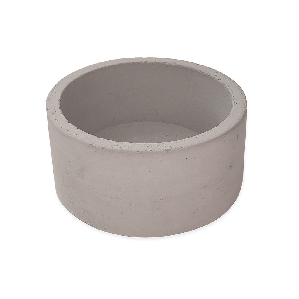 3" Short Round Stone Planter - Brown - O Yeah Gifts!